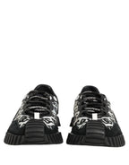Black Logo Lace Up Low Top NS1 Men Sneakers Shoes