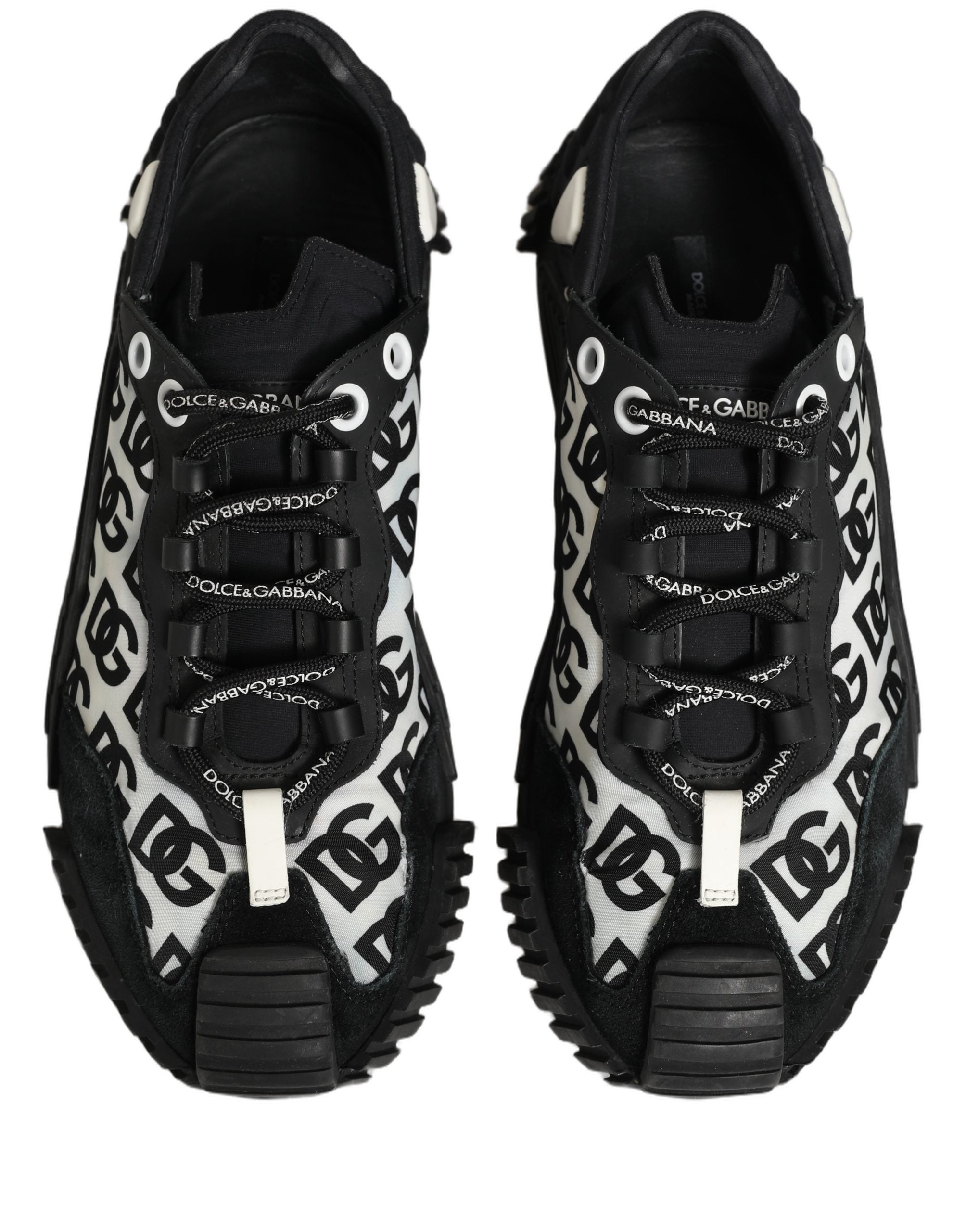 Black Logo Lace Up Low Top NS1 Men Sneakers Shoes