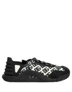 Black Logo Lace Up Low Top NS1 Men Sneakers Shoes