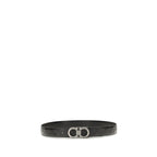 Black Calf Leather Bos Taurus Regular Belt