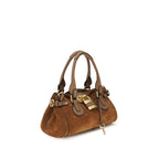 Brown Calf Leather Bos Taurus Handbag