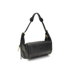 Black Calf Leather Bos Taurus Shoulder Bag