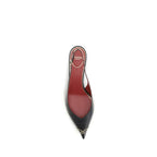 Black Calf Leather Bos Taurus High Heel Pumps