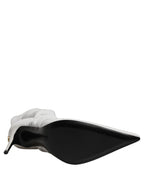 Gray Stretch Socks Heels Ankle Boots Shoes