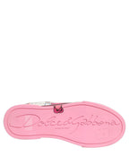 White Pink Portofino Royal Pig Sneakers Shoes