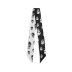 Black Silk Scarf