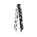 Black Silk Scarf