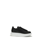 Black Calf Leather Bos Taurus Platform Sneakers