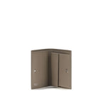 Beige Calf Leather Bos Taurus Wallet