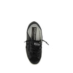 Black Calf Leather Bos Taurus Sneakers