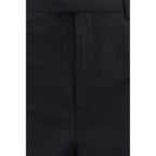 Black Silk Dress Pants