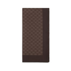 Brown Silk Foulard