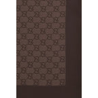 Brown Silk Foulard