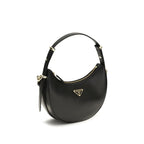 Black Calf Leather Bos Taurus Shoulder Bag