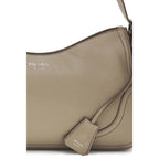 Gray Calf Leather Bos Taurus Shoulder Bag