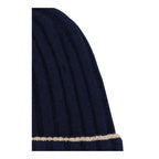 Blue Cashmere Beanie