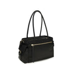 Black Polyamide Shoulder Bag