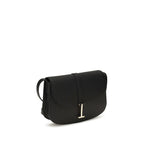 Black Calf Leather Bos Taurus Shoulder Bag