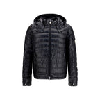 Black Polyamide Full-Length Jacket