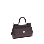 Purple Calf Leather Bos Taurus Handbag