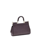 Purple Calf Leather Bos Taurus Handbag