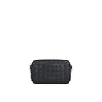 Black Calfskin Shoulder Bag