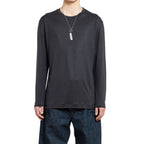 Black Silk T-Shirt