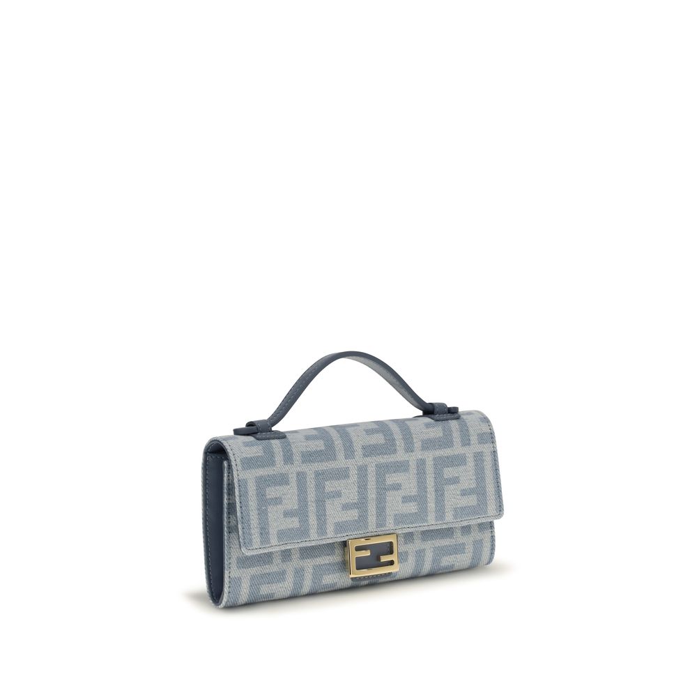 Blue Cotton Wallet