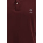 Bordeaux Cotton Polo Shirt