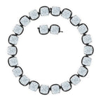 Gray Glass Necklace