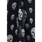 Black Silk Long Skirt