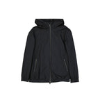 Black Polyester Shell Jacket