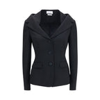 Black Wool Oves Aries Full-Length Jacket