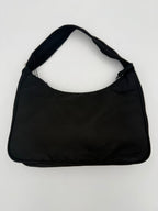 Bicolor Nylon Handbag