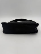 Bicolor Nylon Handbag