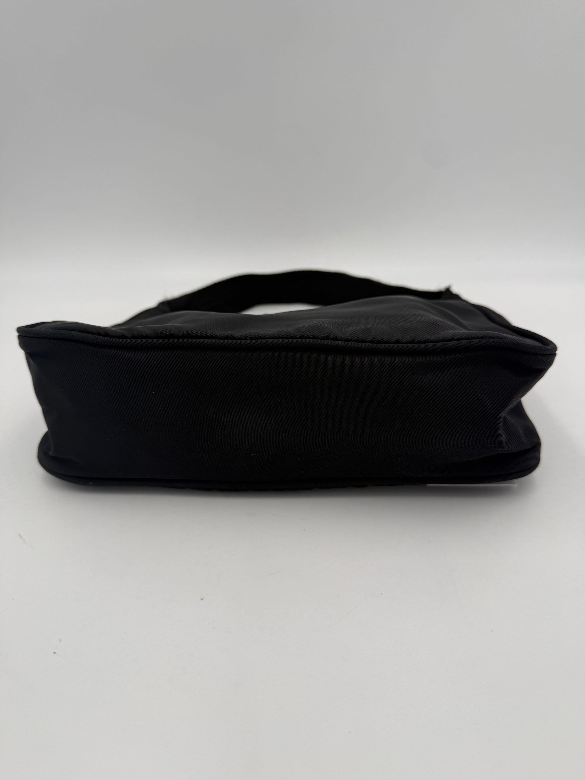 Bicolor Nylon Handbag
