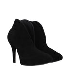 Black Leather Ankle Boots