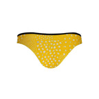 Giallo Poliammide Women Swim Brief
