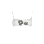 White Polyamide Women's Swimsuit