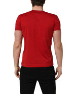 Red Goodluck 2023 Cotton Crew Neck T-shirt