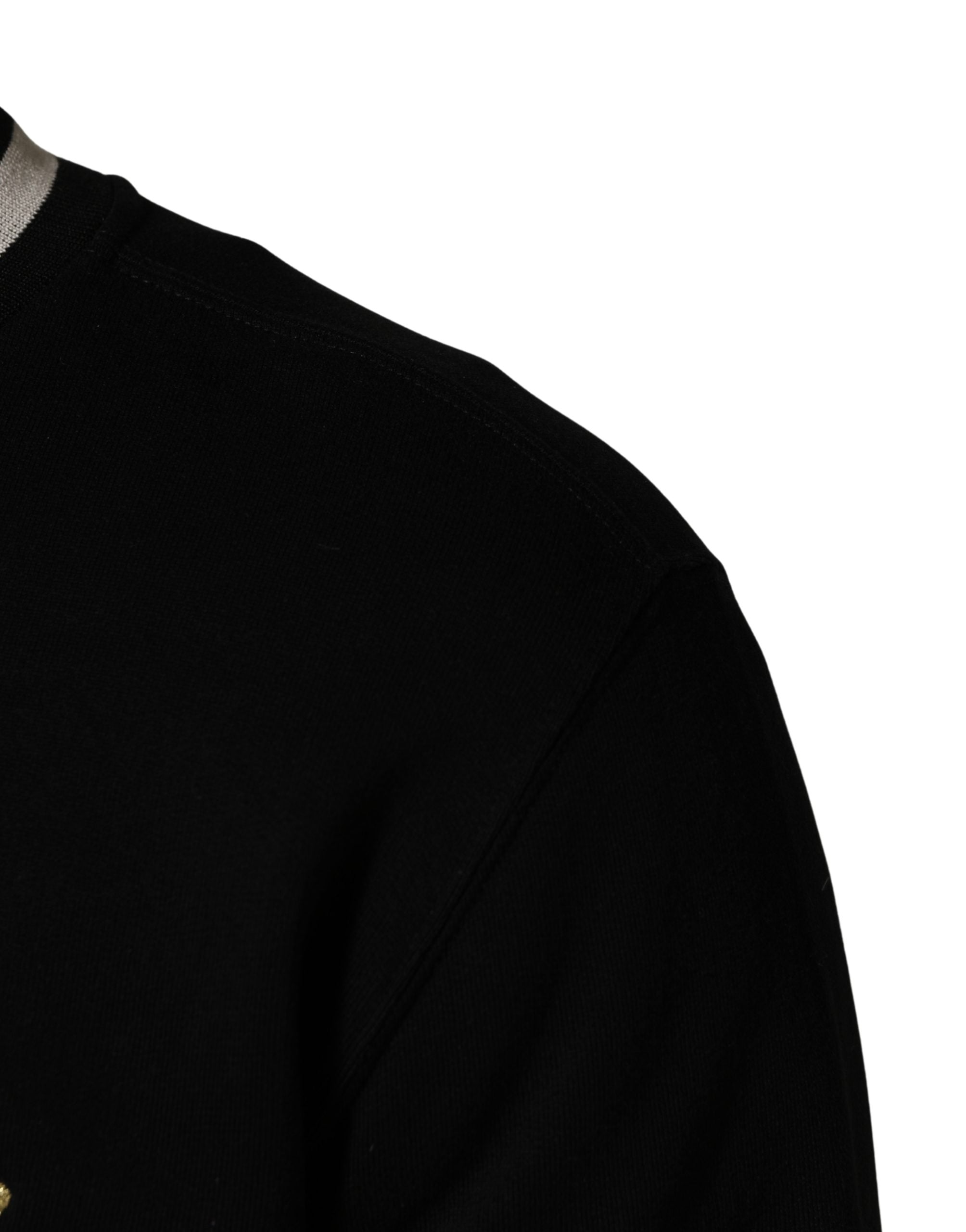 Black Super King Crew Neck Sweatshirt Sweater
