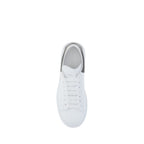 White Calf Leather Bos Taurus Platform Sneakers