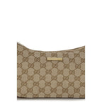 Beige Fabric Shoulder Bag
