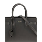 Gray Calf Leather Bos Taurus Handbag