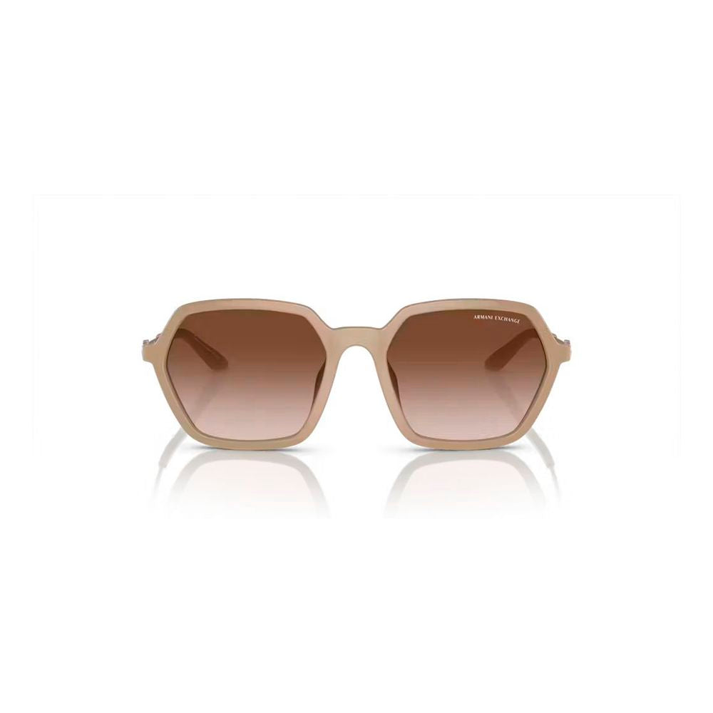 Brown Injected Sunglasses