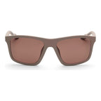 Brown Injected Sunglasses