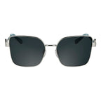 Gray Metal Sunglasses