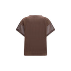 Brown Cotton T-Shirt