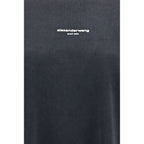 Black Cotton Sweatshirt