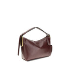 Bordeaux Calf Leather Bos Taurus Shoulder Bag